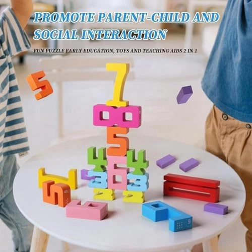 Number Building Blocks - 36 months - 5 years 35 pieces