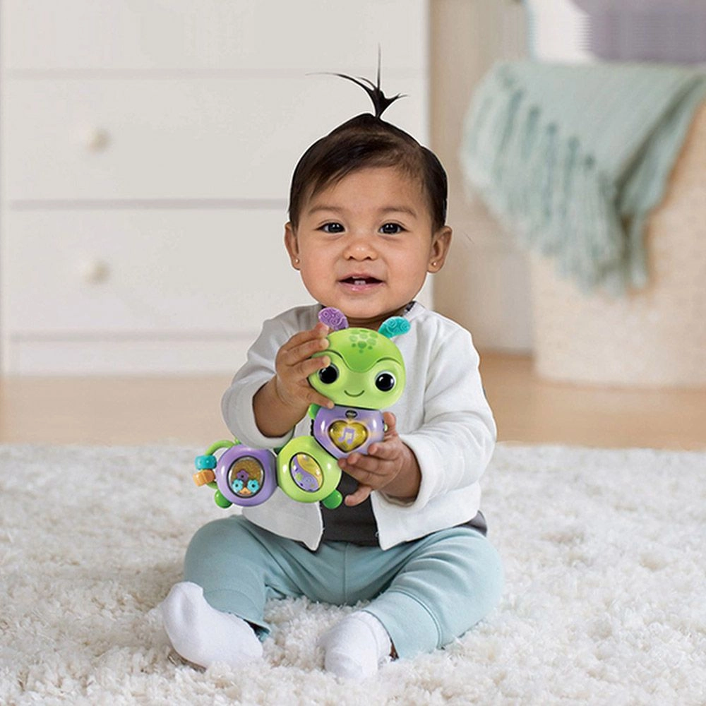Twist And Explore Caterpillar Rattle - 3-18 months
