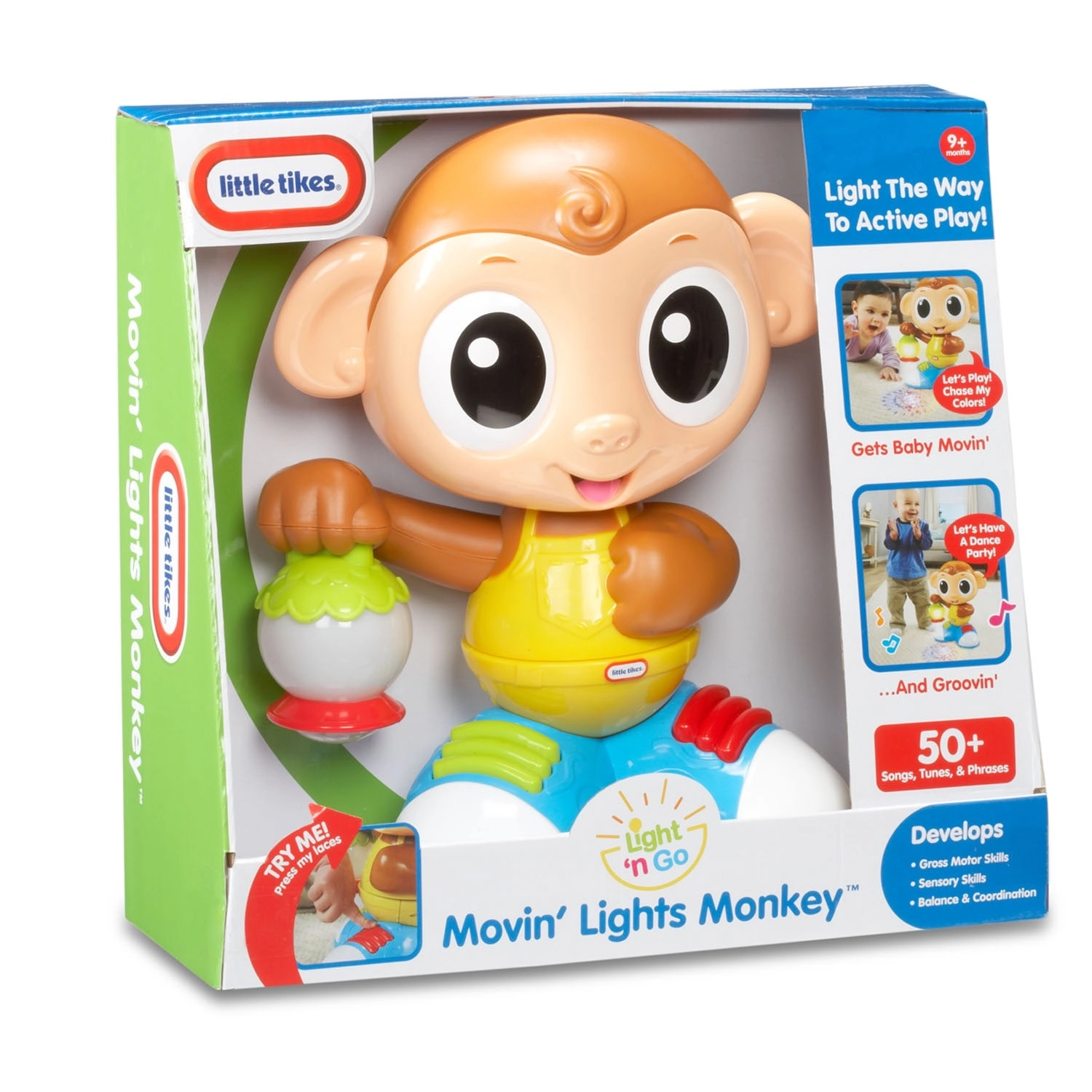 COLOR LAND CHILDRENS TOYS CENTER LLC Movin' Lights Monkey - 9 months+