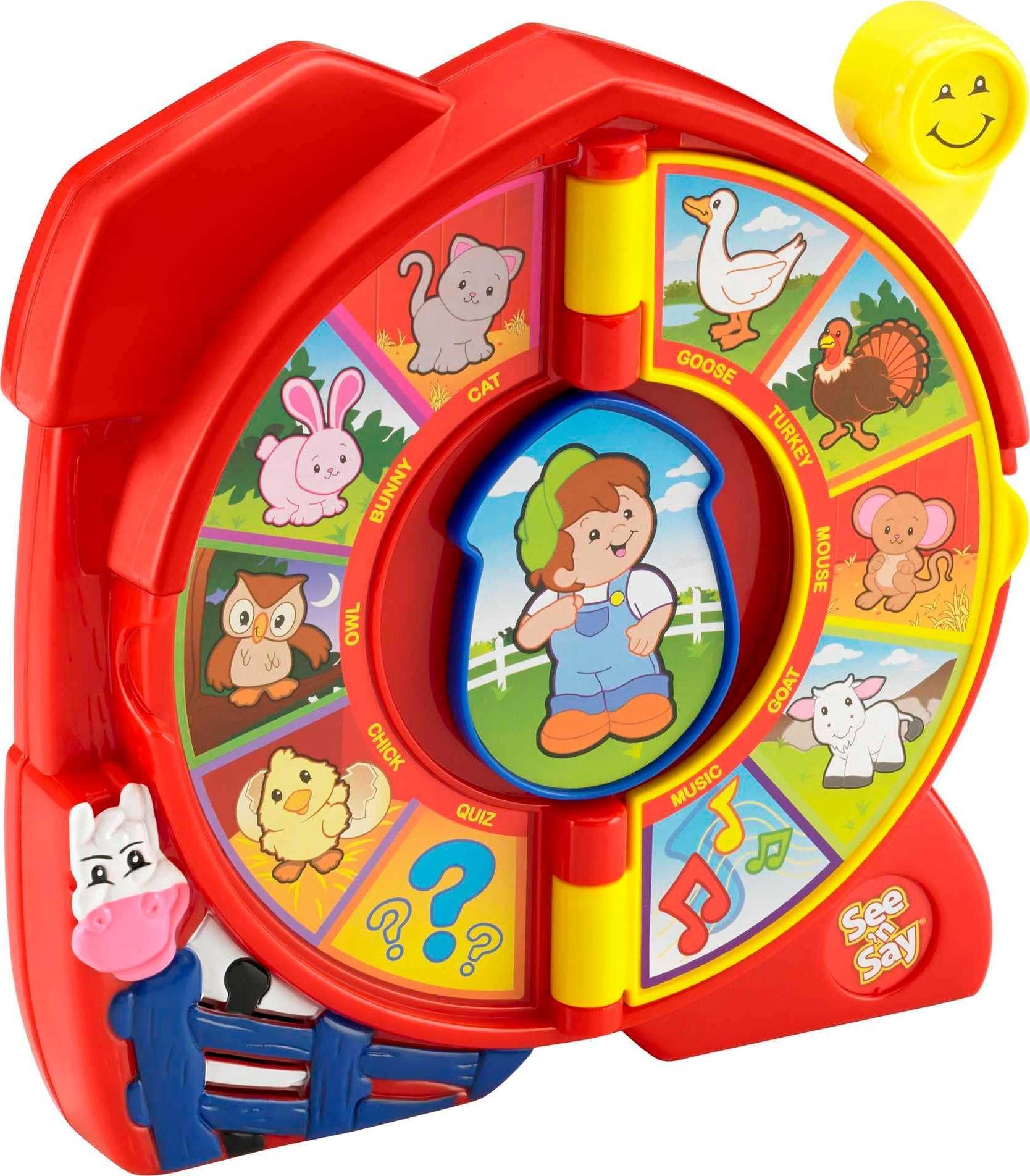 Fisher-Price Little People See 'n Say The Farmer Says Musical Toy - 18 months+