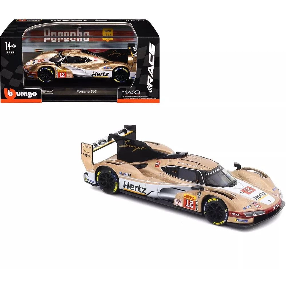 BBURAGO Porsche 963 - 1:43