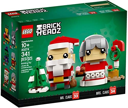 Brickheadz Mr and Mrs Claus (40274) - Christmas