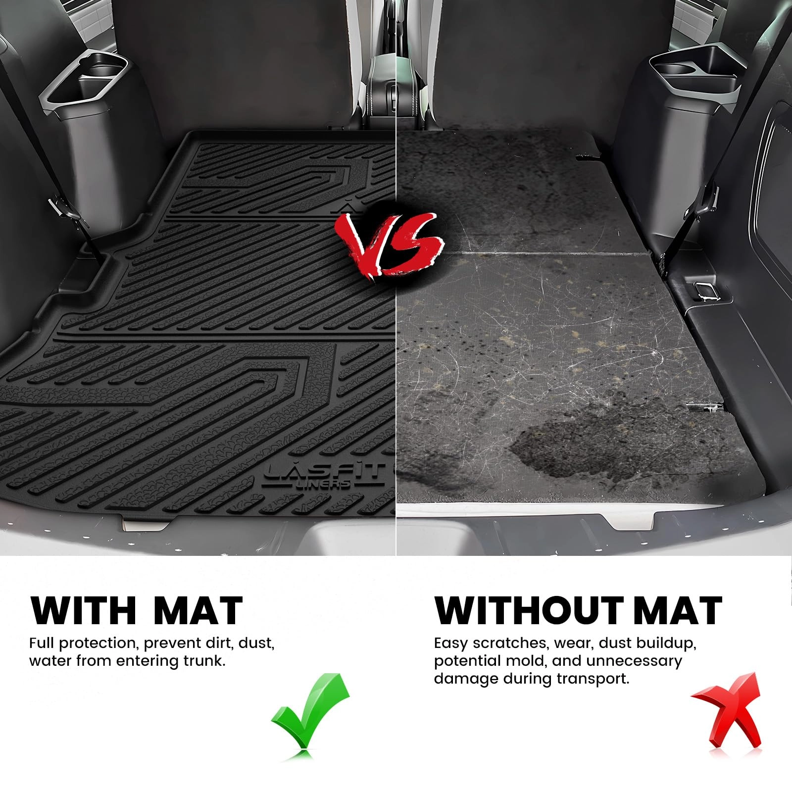 Trunk & Backrest Mat - Ford Explorer 2011-2019
