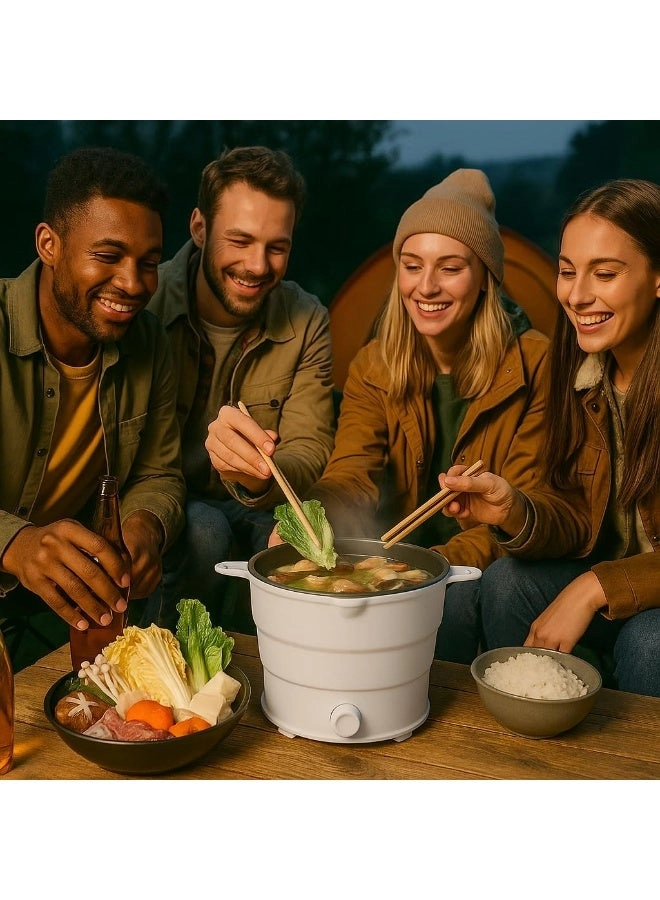 Portable Fold Electric Pot - 1.2L