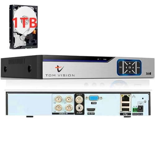 4CH-5MPDVR - 1TB 8 Channel