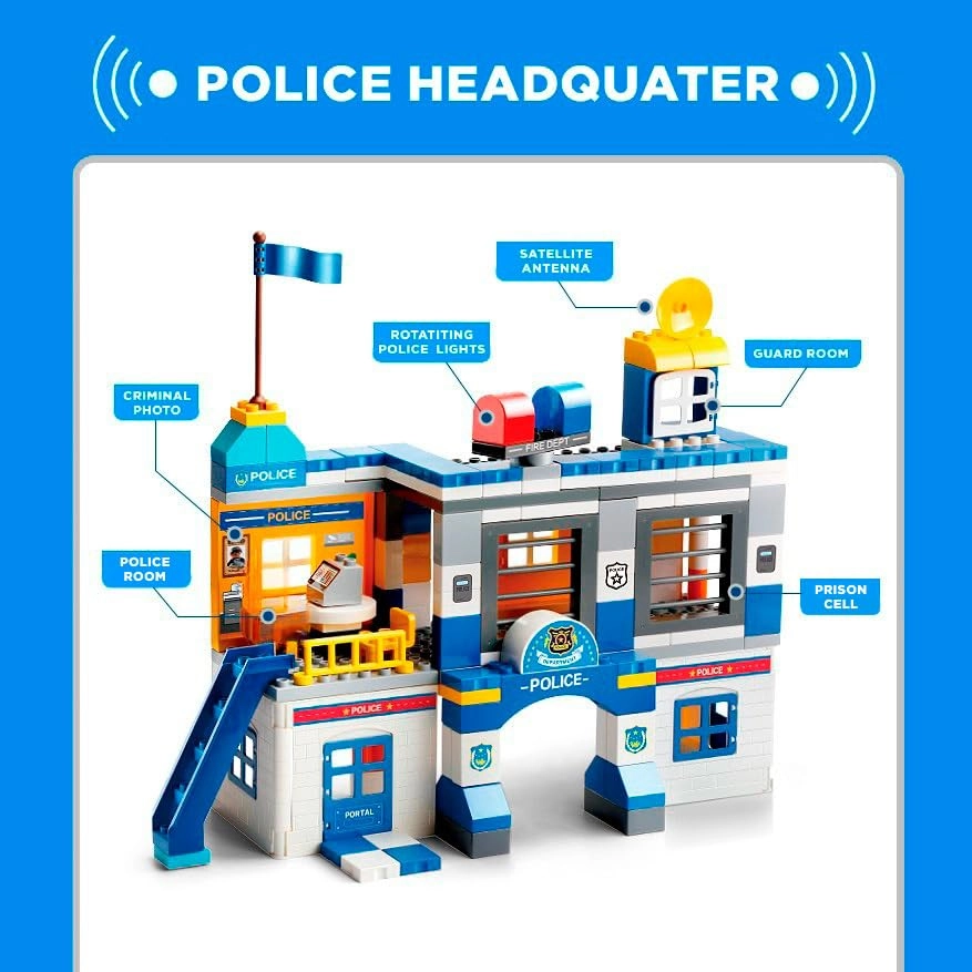 Police Station - 167 pcs