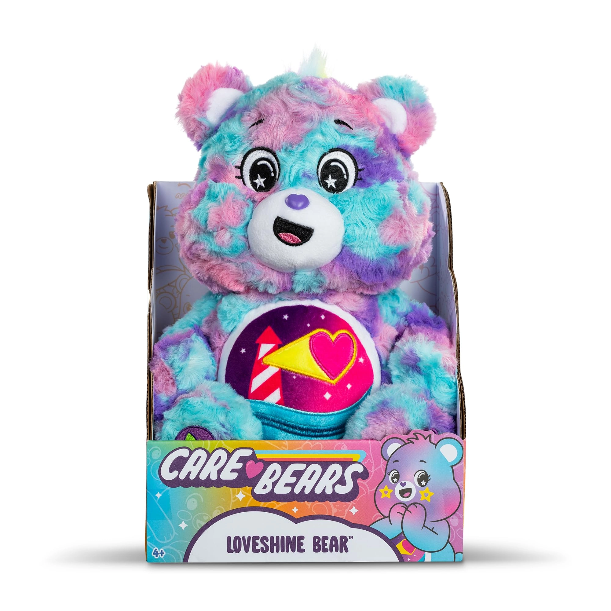 Loveshine Bear - Care Bears 35 cm Colour Splash Plush
