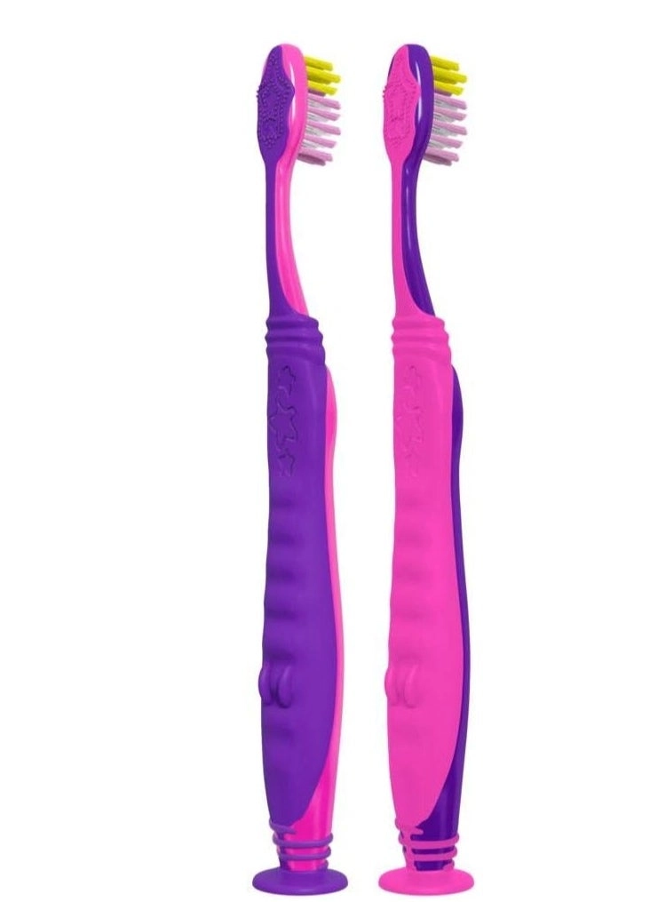 Kids Toothbrush - Trolls Extra Soft 2-Piece Pack