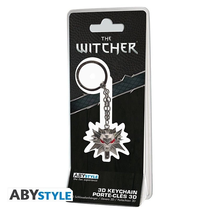 Wolf School Emblem Keychain - The Witcher
