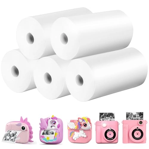 Kids Camera Print Paper Refill - 5 4'' x 2.2''