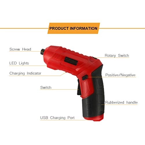 Cordless Mini Electric Screwdriver