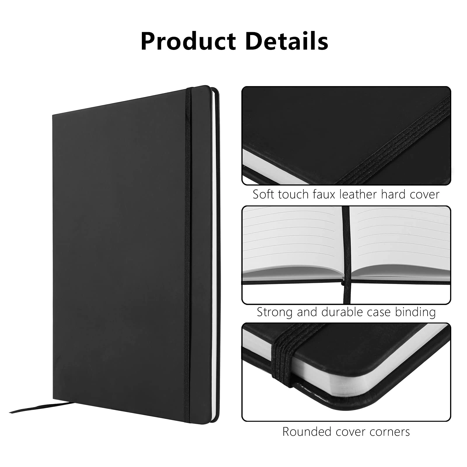 Notebook A4 Spiral - Lined 80 Sheets