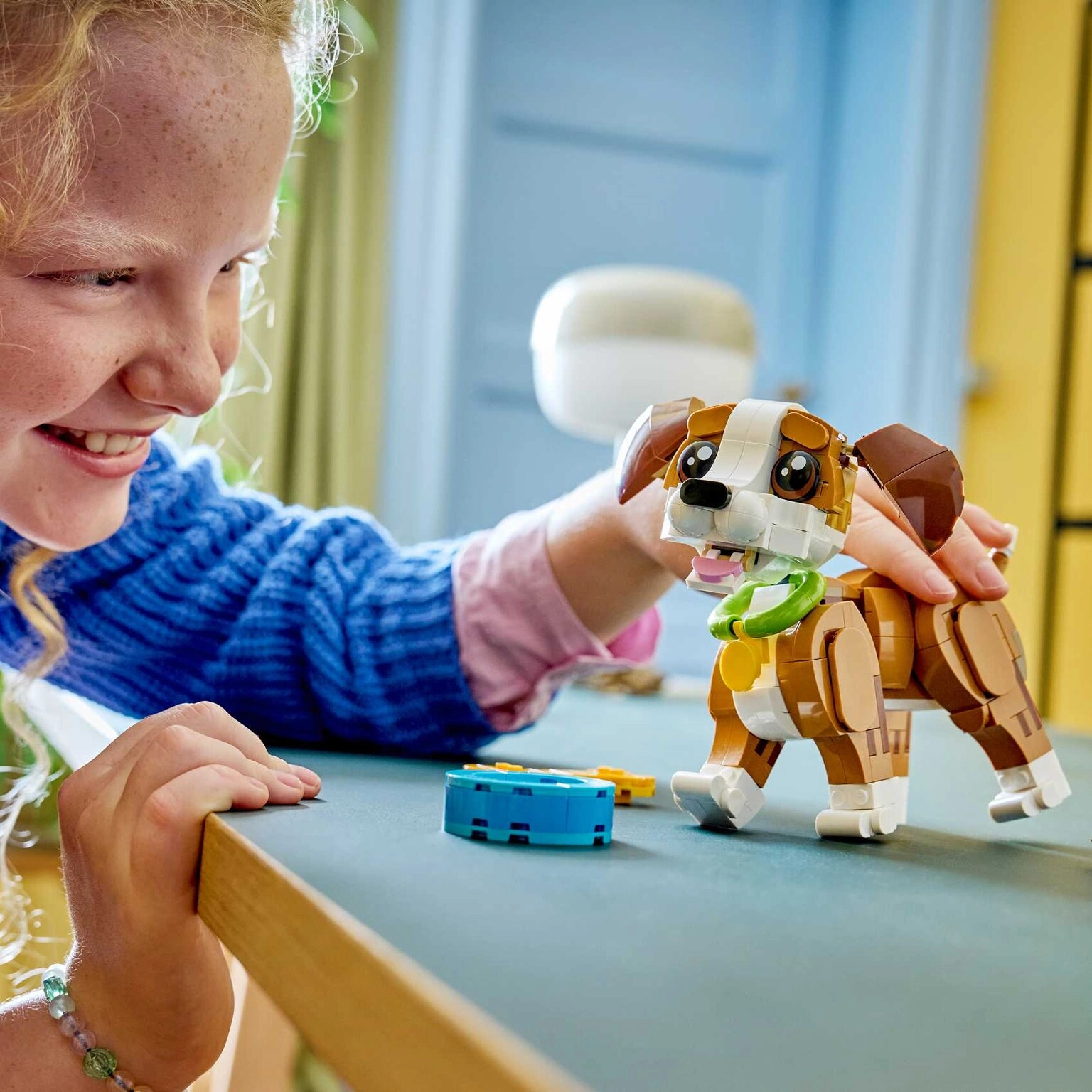 Creator 3 in 1 Cute Animals: Playful Puppy Dog (31382) - Ages 8+