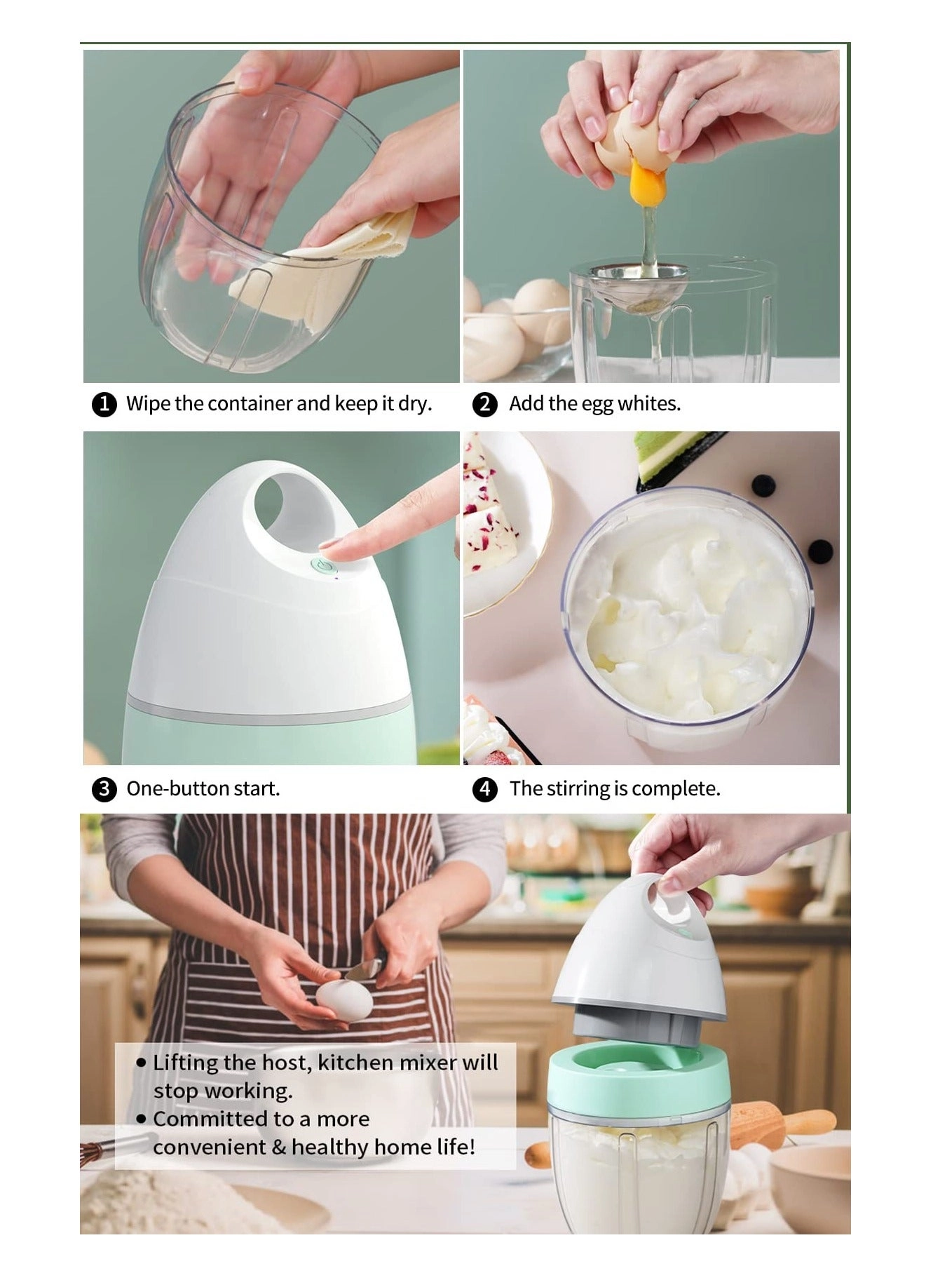 Electric Stand Mixer - 900ml