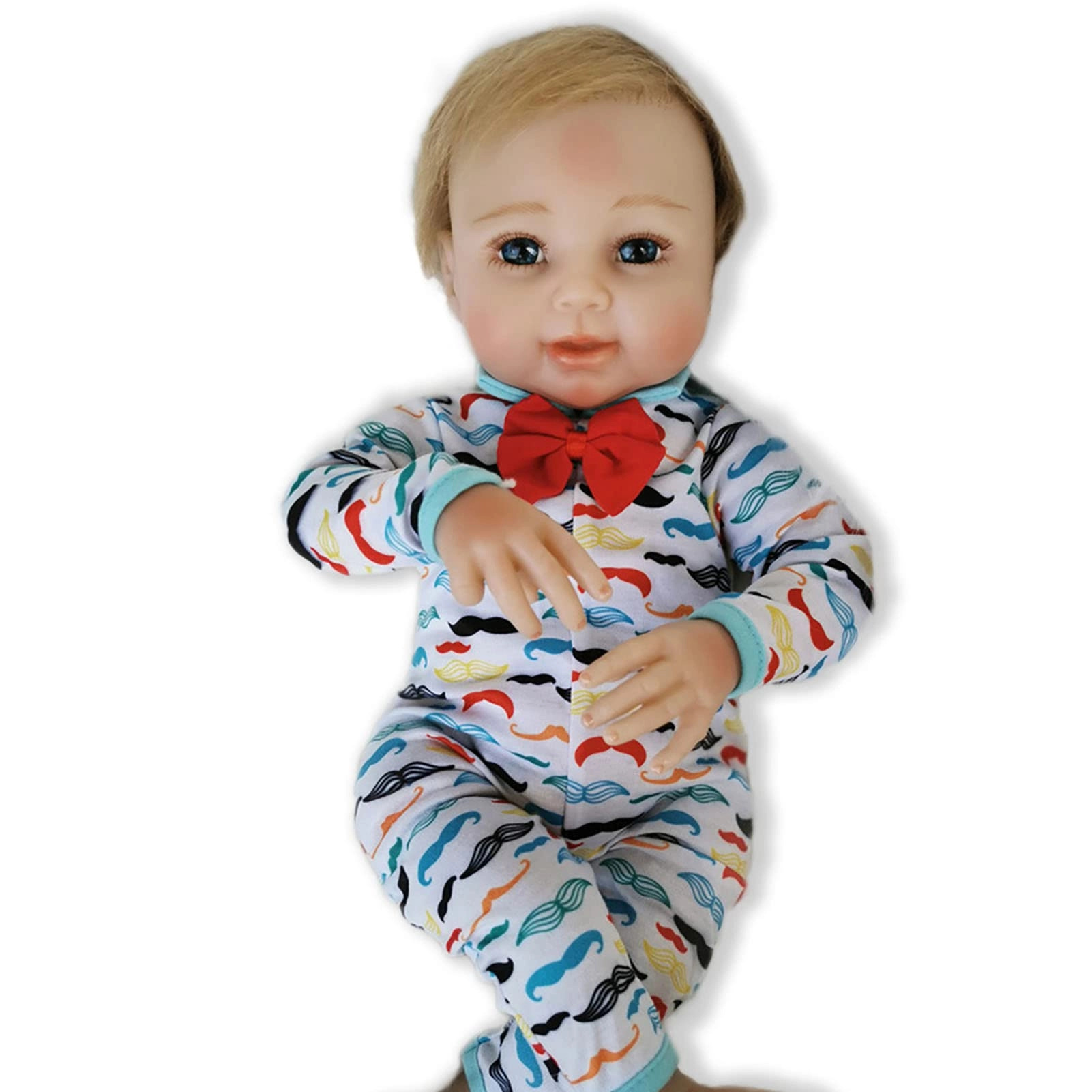 Rebirth Baby Doll - 20 Inch Vinyl Cotton Body Blue Eyes