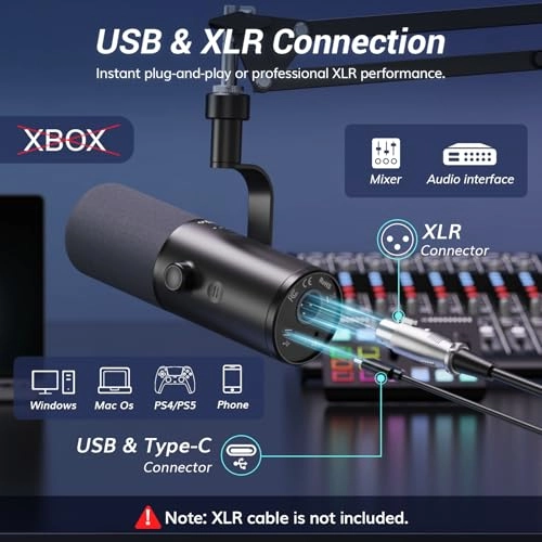 TD510 USB+XLR Microphone
