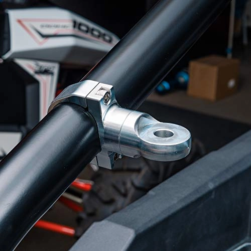 Billet Aluminum Adjustable Whip Mount - 1.75" OD Fits Most 1/2" Whip Bases