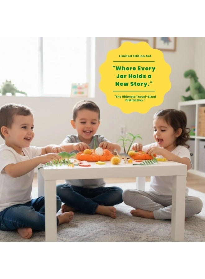 Prehistoric Sensory Dough Jar - 3+ Years