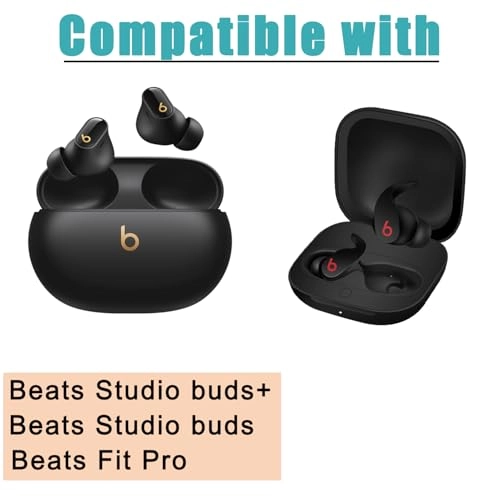 Ear Tips for Beats Studio Buds+, Beats Studio Buds, Beats Fit Pro - Replacement 6 Pairs