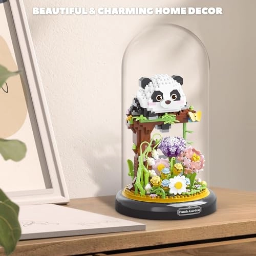 Panda Bouquet Building Block Set - Panda 999 pcs