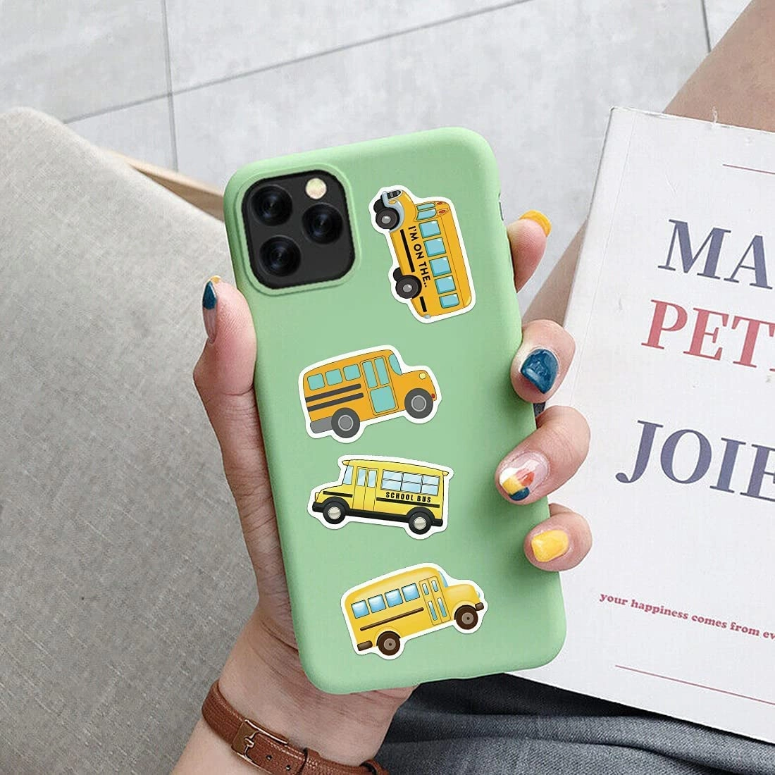 School Bus Sticker Book 100 pcs