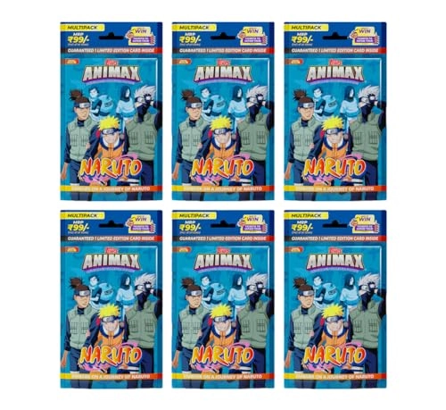 Animax Naruto Collectible Card Game - English 6pcs
