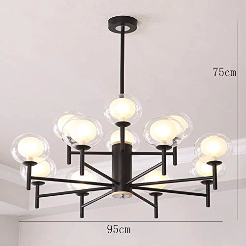 Molecule Chandelier - 20-30cm