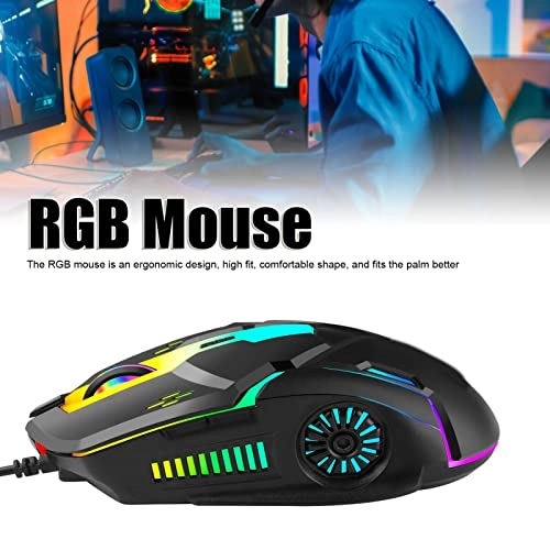 D2 Ergonomic RGB Gaming Mouse - Wired
