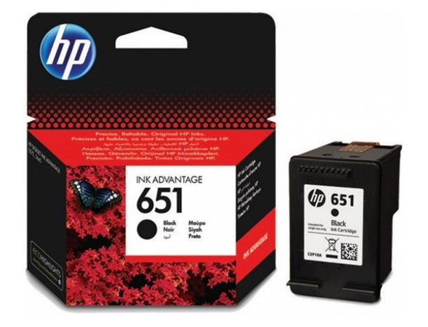 HP 651 Standard Yield Black