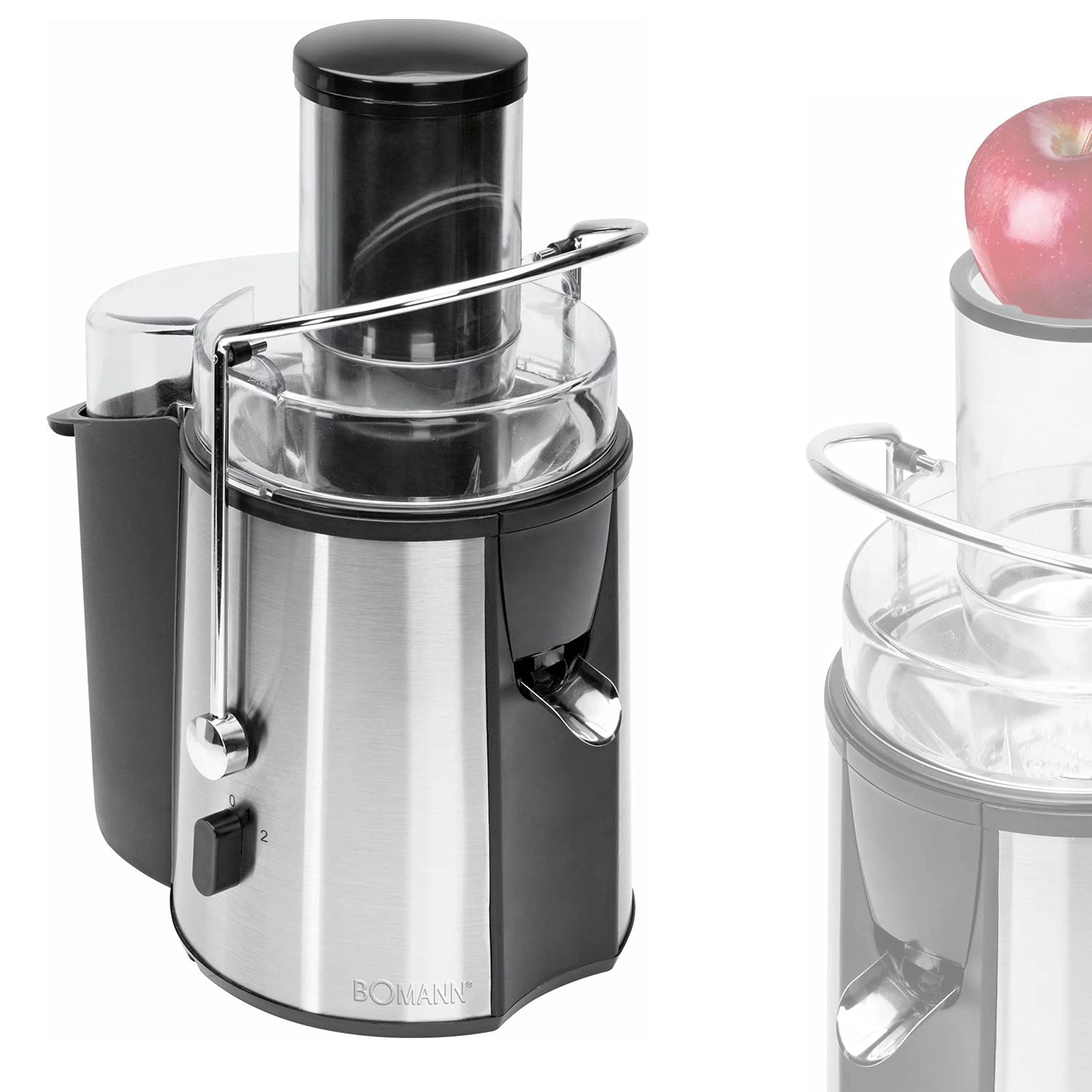 Bomann Electric Juicer - 1000 watts 2 liters