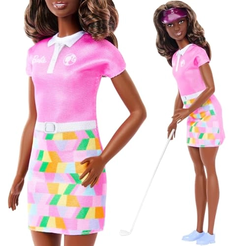 Barbie Golfer + Barbie Soccer Player Ages 3+