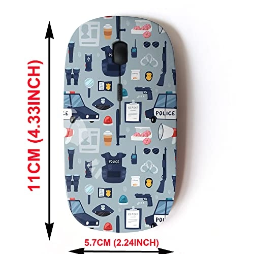 2.4G Cute Pattern Mouse - USB
