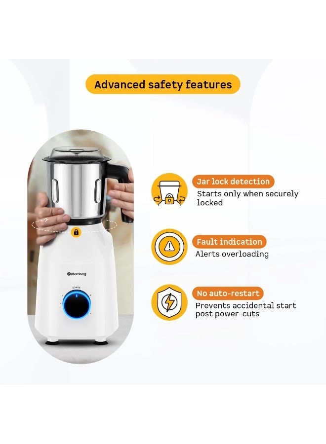 Yulia Mixer Grinder - 1.5 L 750 W