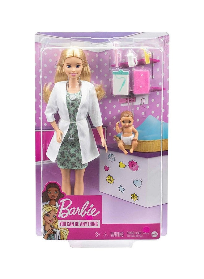 Baby Doctor Doll & Playset - 6 piece(s)