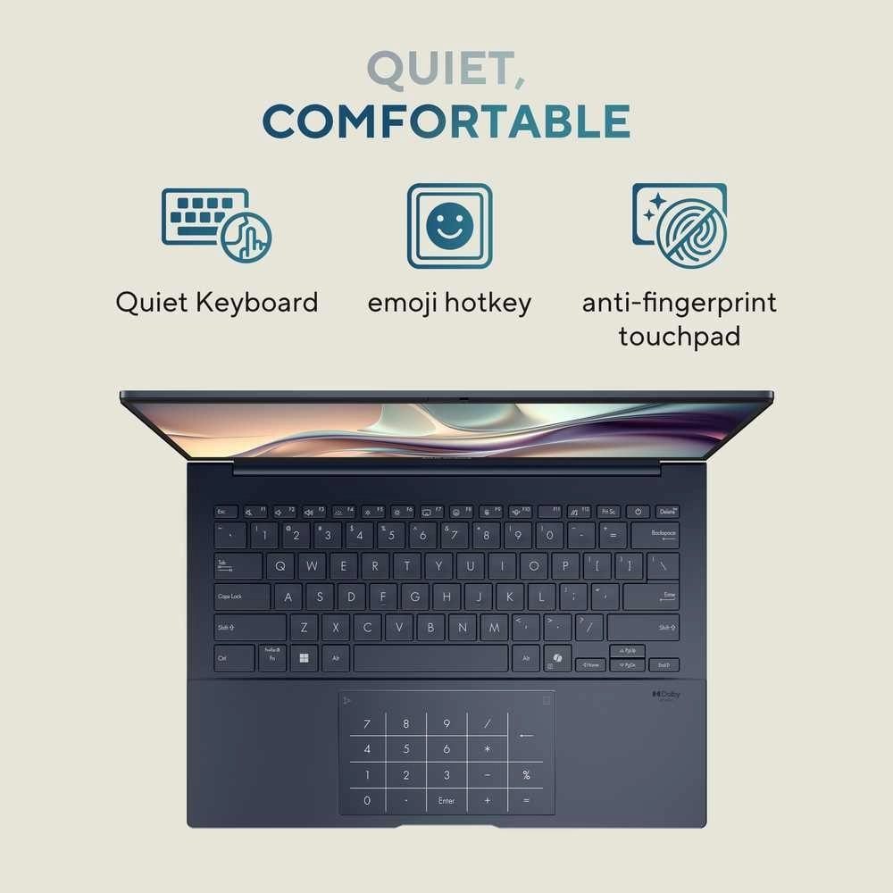 Zenbook 14 OLED - 14'' Ultra 7 255H 16GB DDR5 1TB SSD