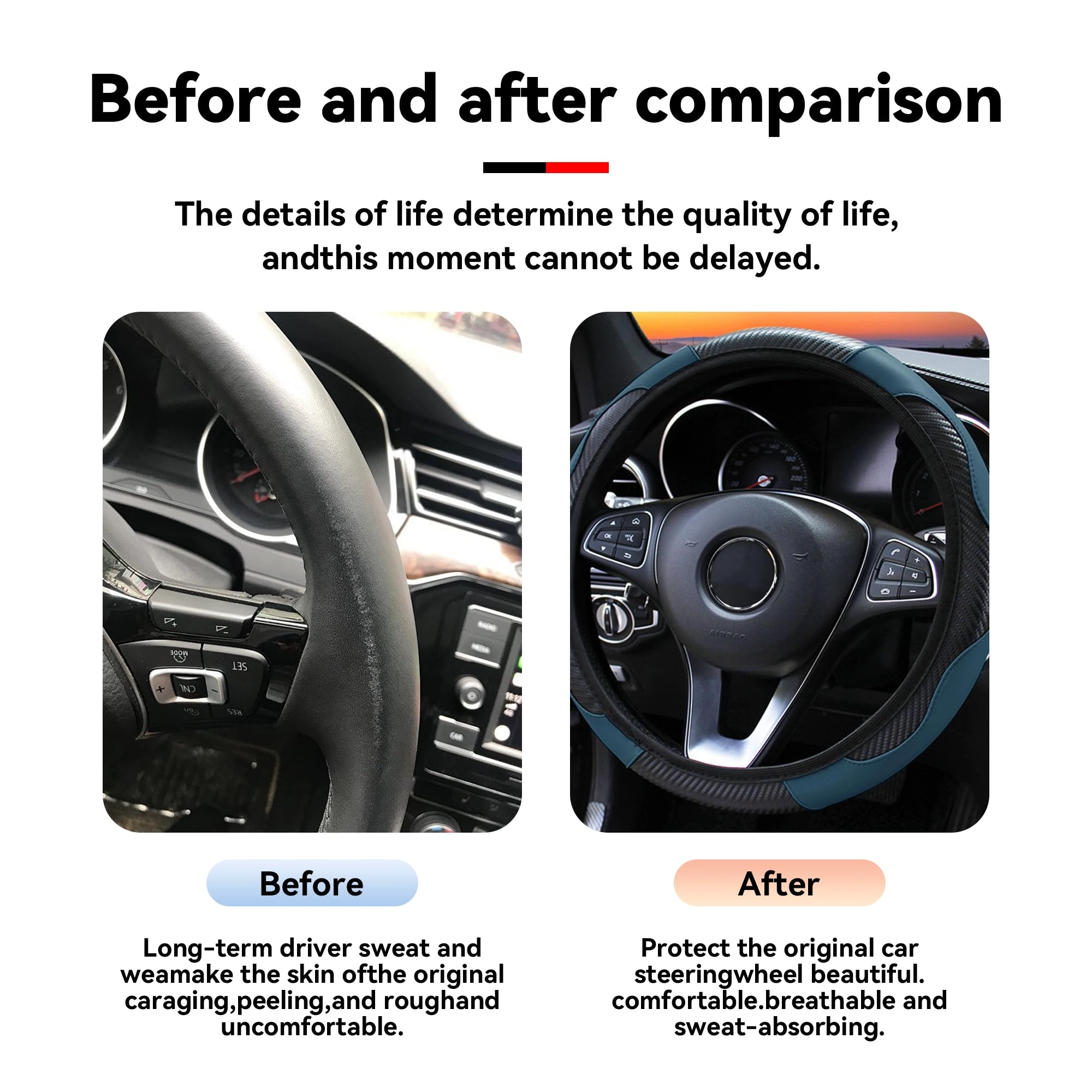 Car Steering Wheel Cover