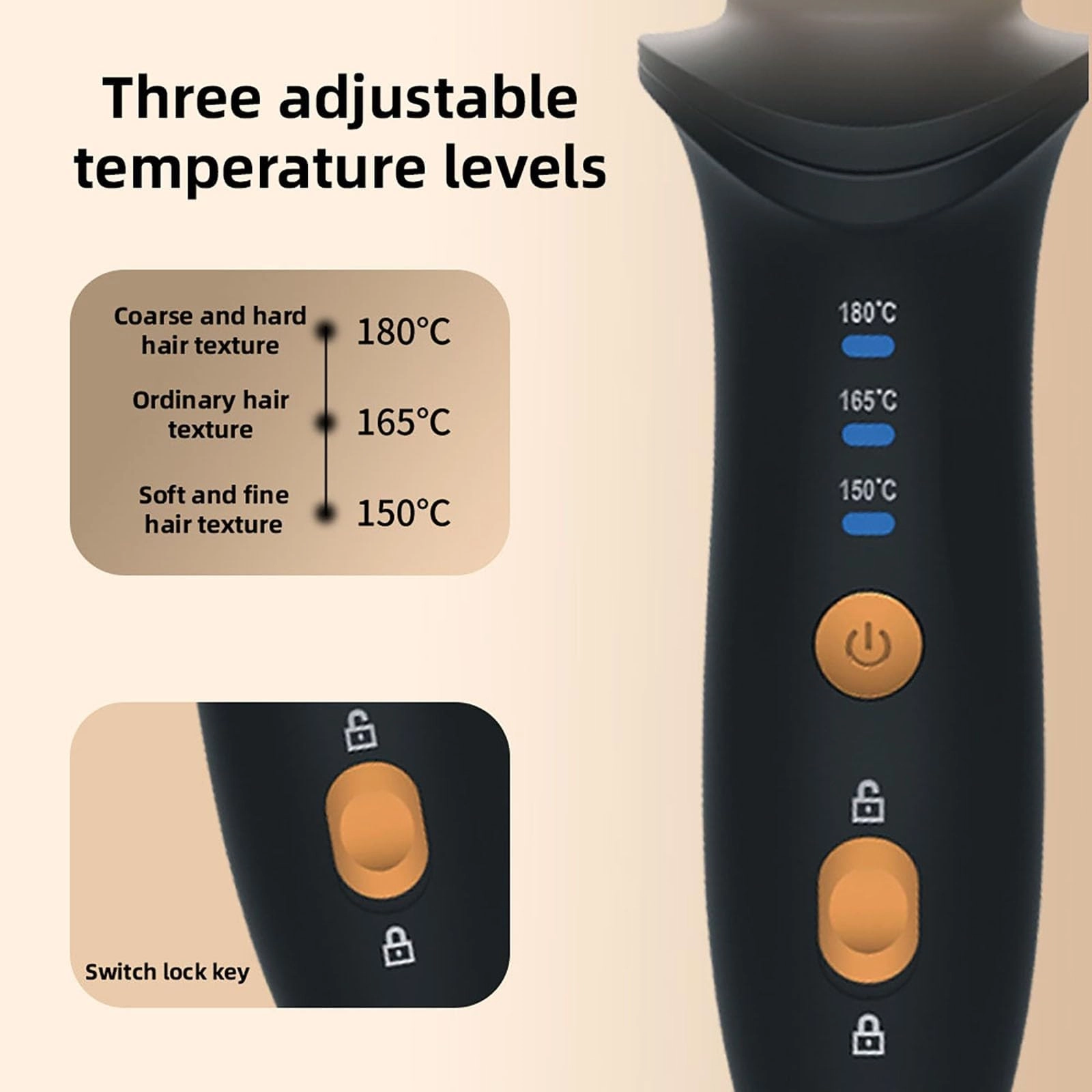 Mini Cordless Heated Round Brush