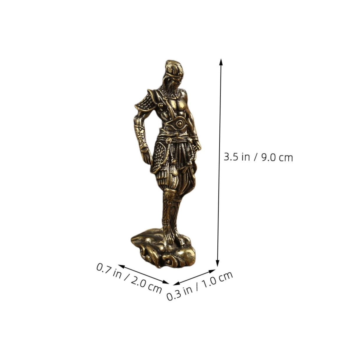 Monkey King Statue - Brass