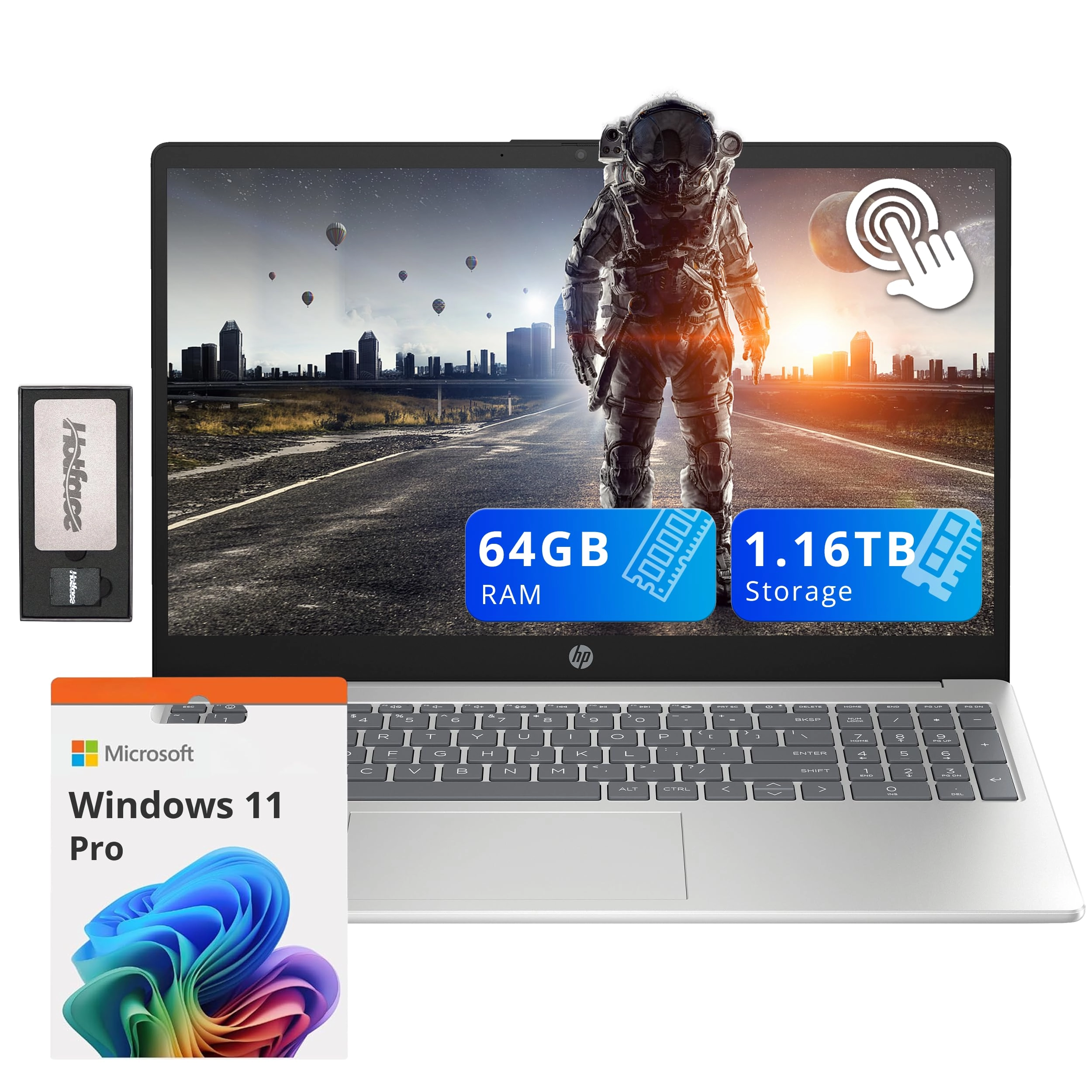 HP Pavilion 15 - 15.6'' Core i3-1215U 64GB DDR4 1152GB SSD