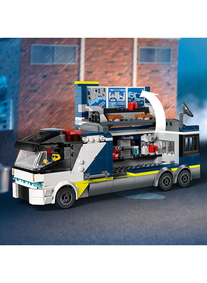 City Police Mobile Crime Lab Truck (60418)