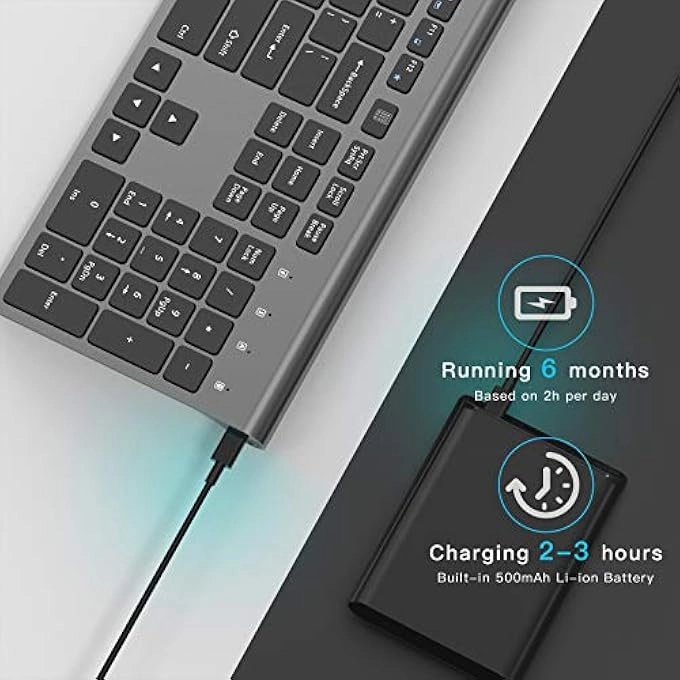 ERGONOMIC WIRELESS KEYBOARD - Wireless