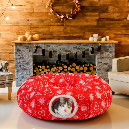 Cat tunnel bed - 3 ft x 3 ft x 9.8 Inches