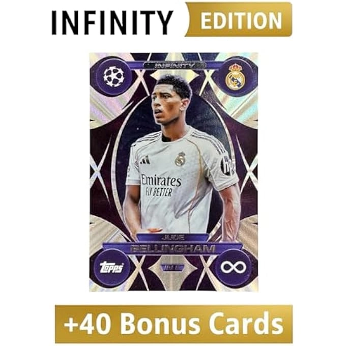 JUDE BELLINGHAM INFINITY MATCH ATTAX 2025/2026 - 40 pcs