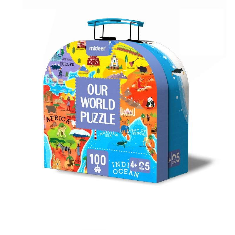 Our World Puzzle - 3 + 104 pieces