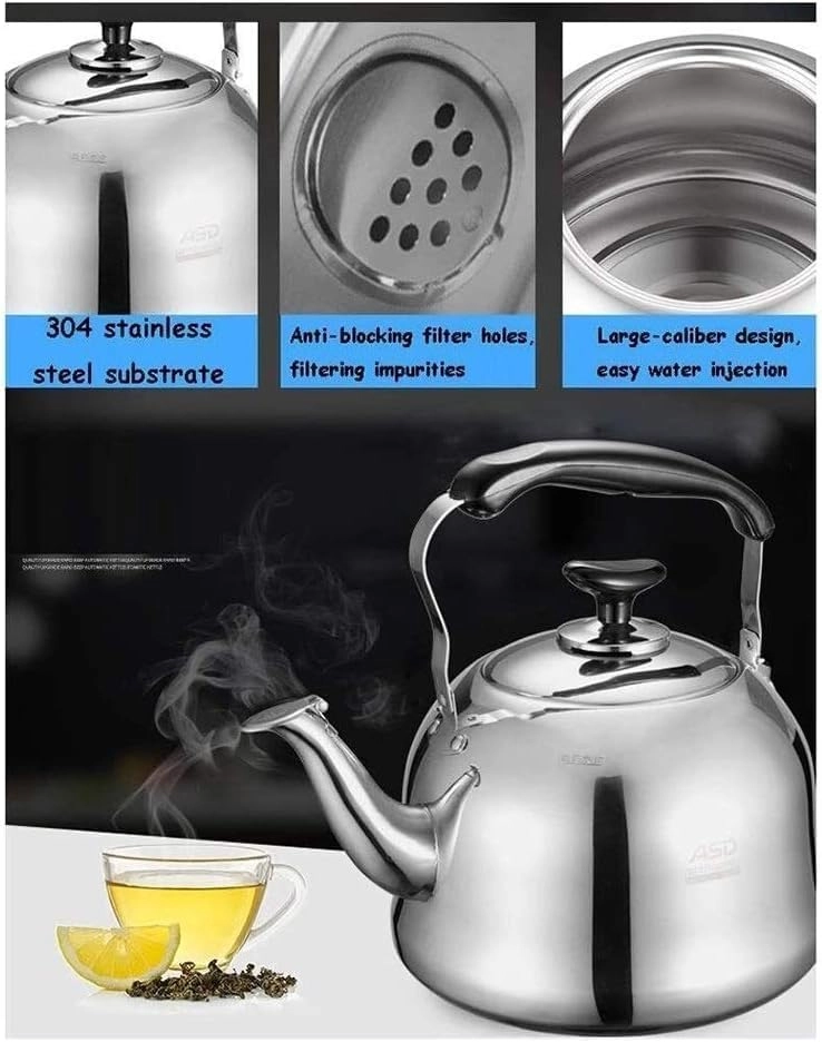 Stovetop Induction Whistling Kettle - 5L