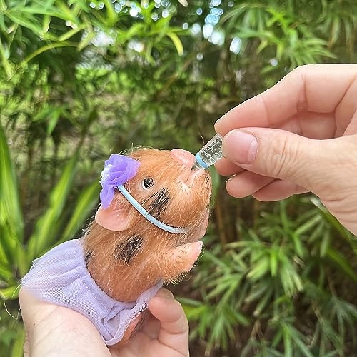 Mini Pig - 5 Inch Silicone Brown Ages 3+