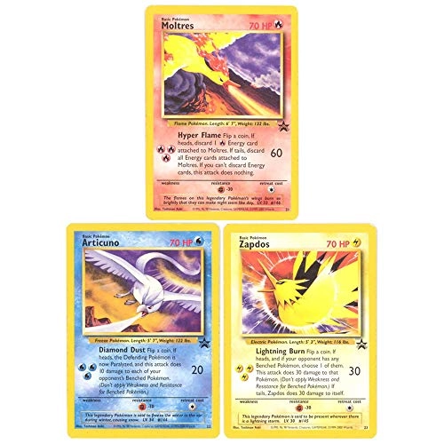 Articuno + Zapdos + Moltres - Silver Tempest 3pcs
