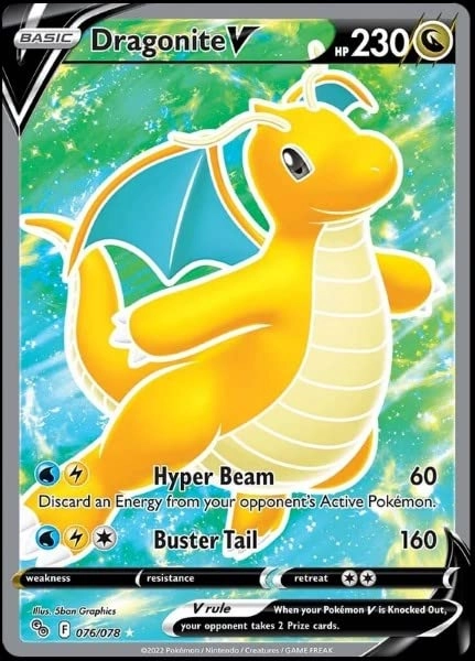 Pokémon Dragonite V 076/078