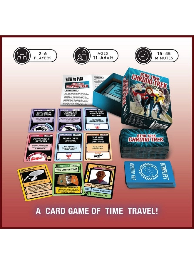 Star Trek Chrono-Trek: Epic Star Trek Adventure in Alternate Realities - Card Game