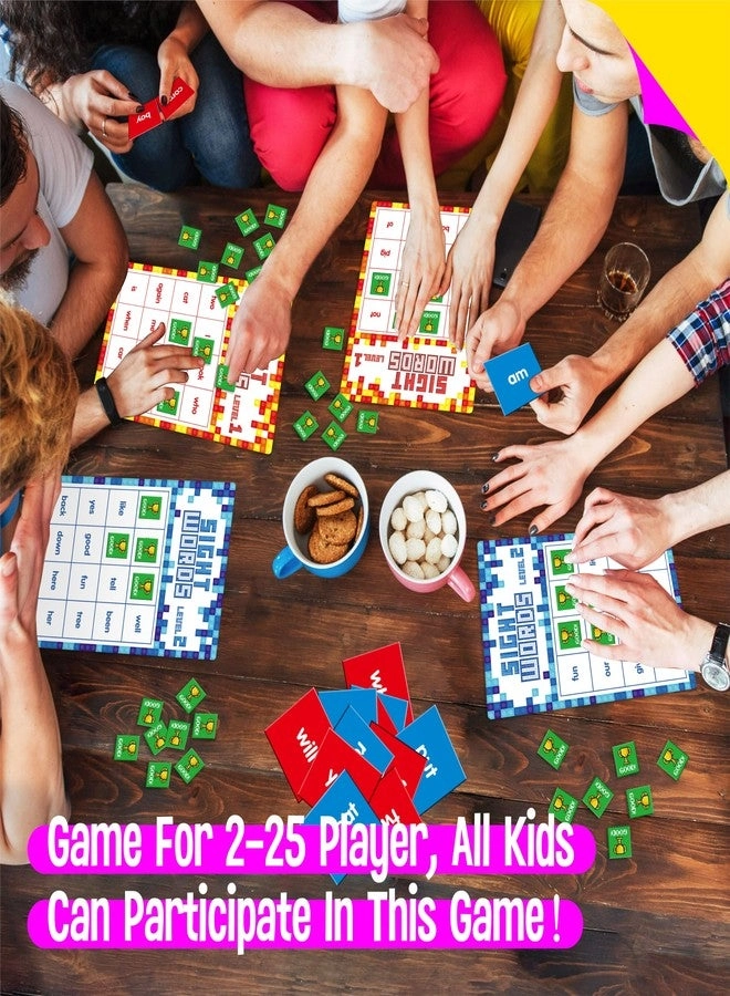 Sight Word Bingo Game - 4-8